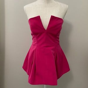 Cameo Pink Peplum Top